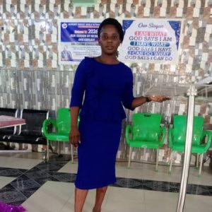 Christian missionary Nigeria providing medical care and prayer at a free health camp.
